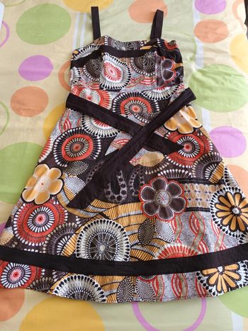 Robe colorée