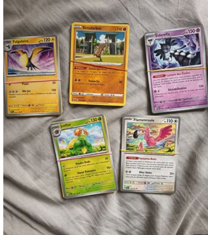 Lots cartes Pokémon