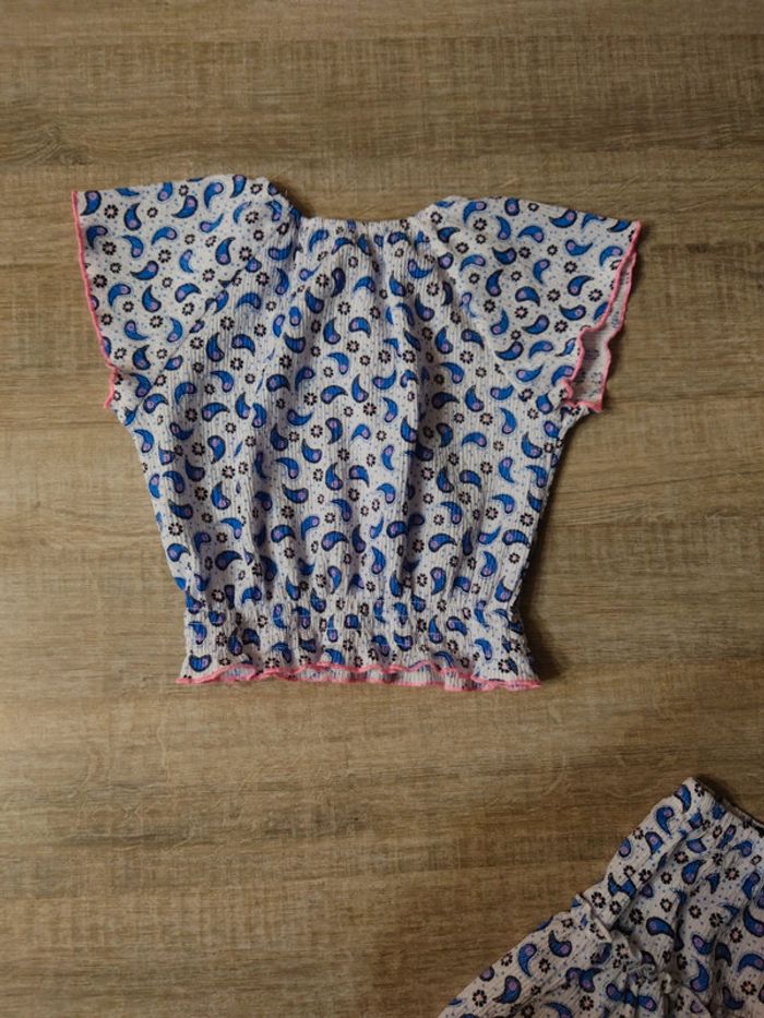 Ensemble été fille: Jupe + haut - 4ans - photo numéro 4