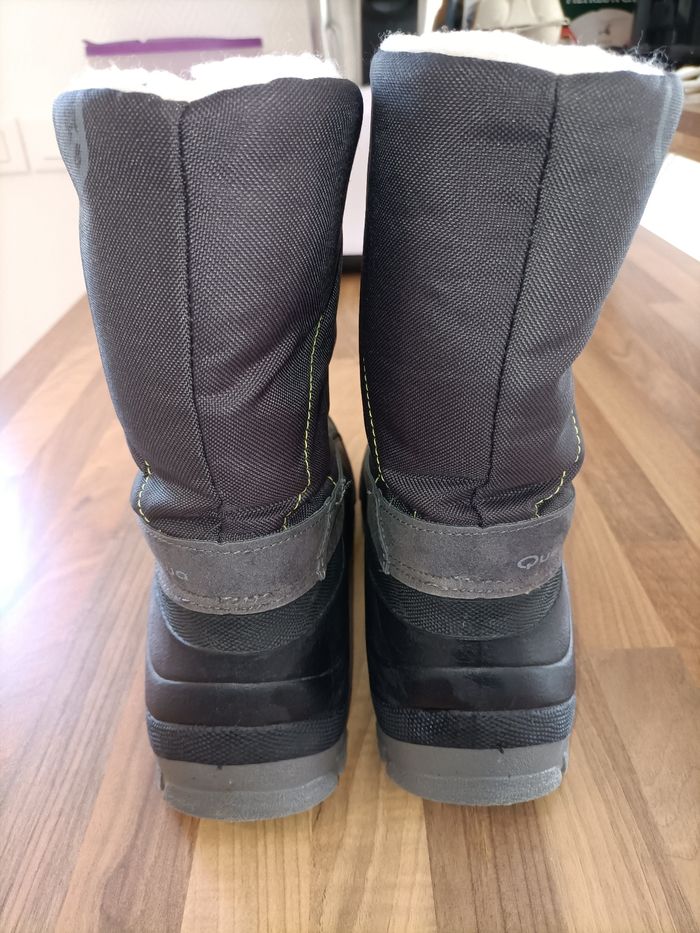 Bottes de neige ski quechua 42-43 noir - photo numéro 3