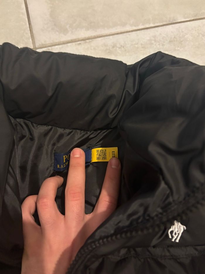 Doudoune Ralph Lauren noir - photo numéro 3