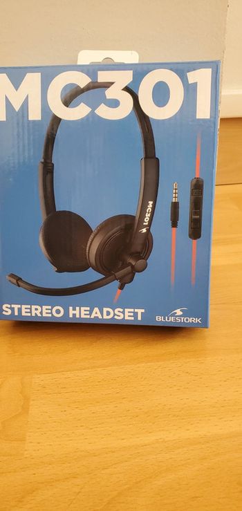 Casque stéréo avec micro neuf