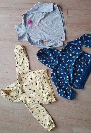 Pull + sweats fille 2 - 3 ans, 92cm