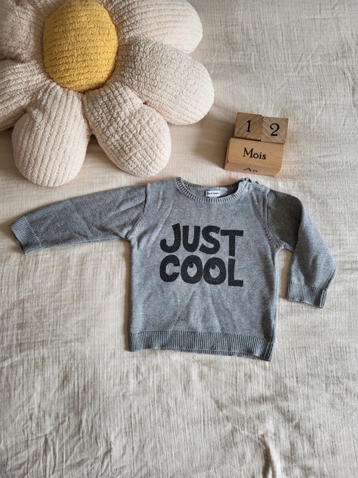 Jolie idée ensemble pull et pantalon bébé garçon automne hiver rentrée Septembre - photo numéro 4