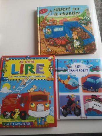 Lot de 3 livres