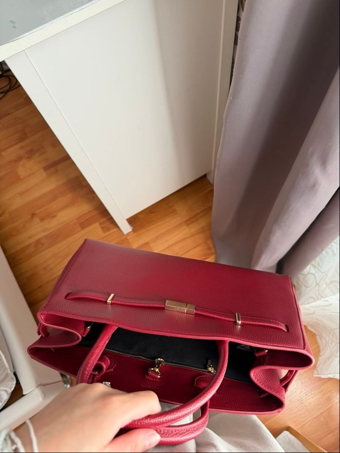 Sac DeMellier Thé Hudson Bordeaux - photo numéro 6