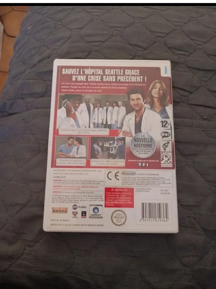 Jeu wii grey's anatomy très bon état - photo numéro 2