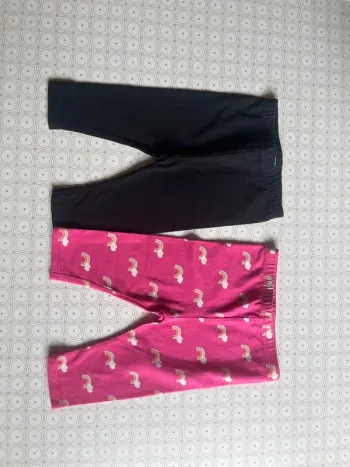 Lot 2 legging 6 mois z