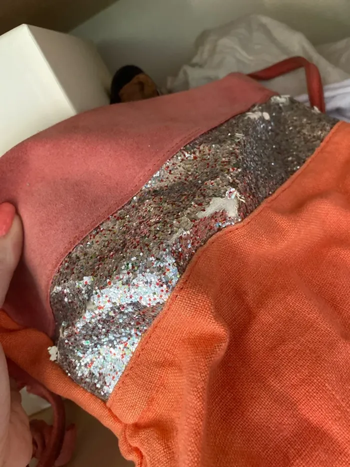 Sac en bandoulière estellon corail - photo numéro 5