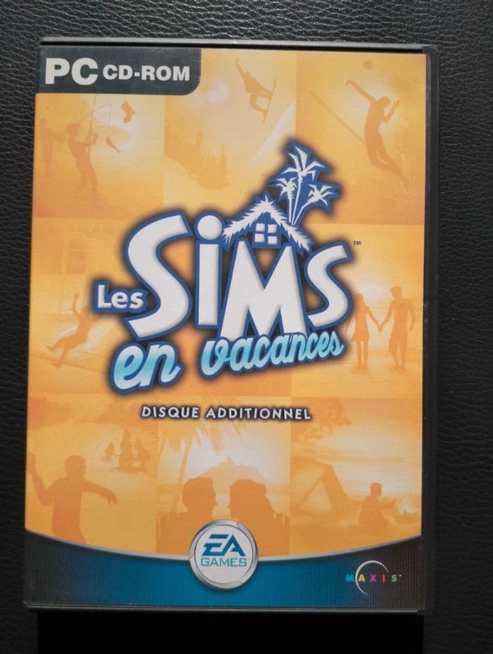 Jeu PC les Sims en vacances