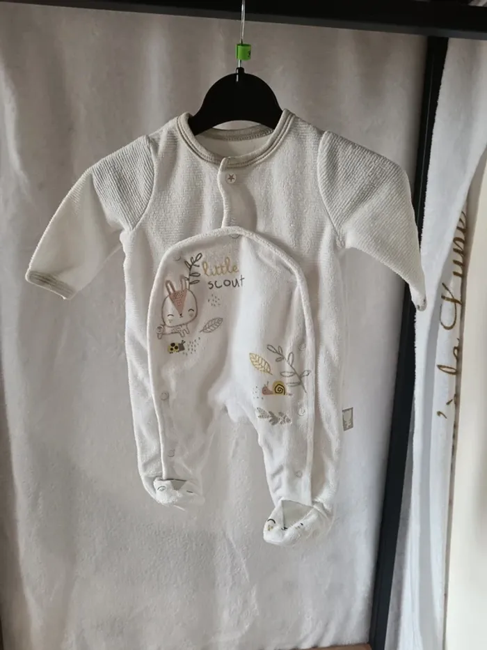 Grenouillère petit béguin