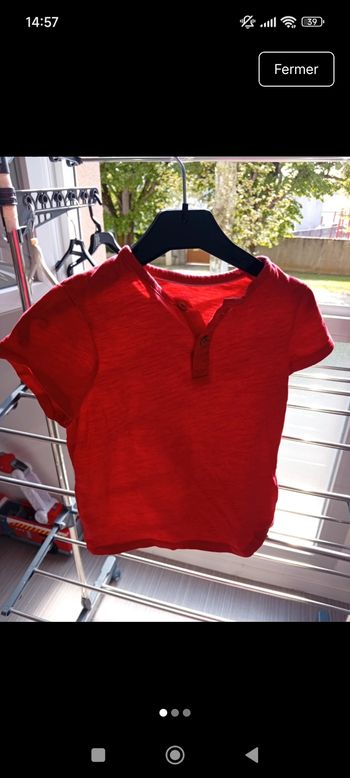 tee shirt manche courte 