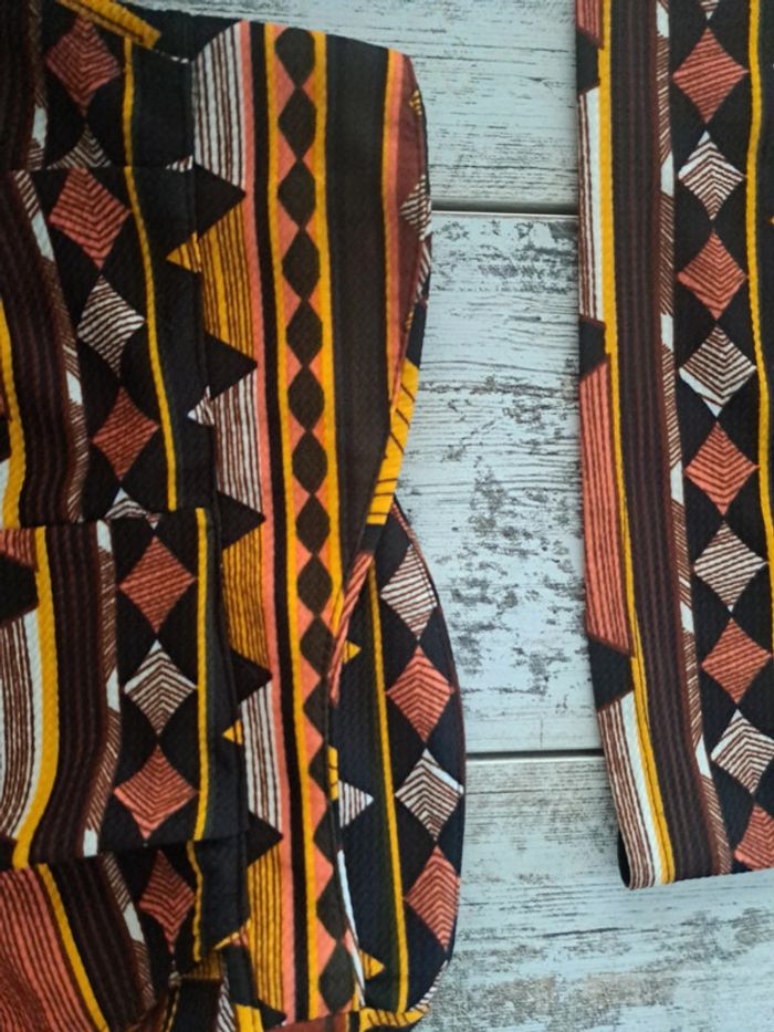 Ensemble short et haut imprimé africain de - photo numéro 6