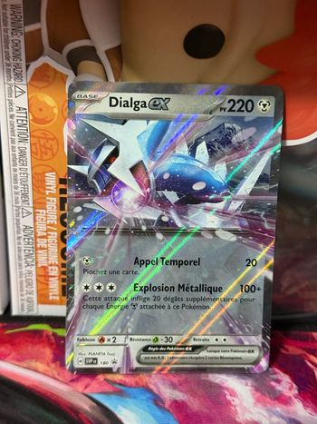 Pokémon Dialga EX promo 180 - Écarlate & Violet