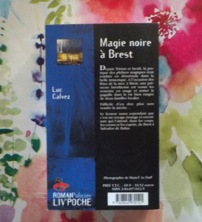 Magie noire à Brest de Luc Calvez Ed. Liv'Poche Policier - photo numéro 2