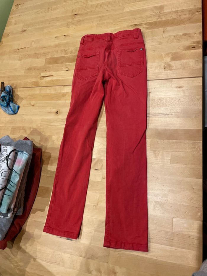 Jeans rouge orchestra 8 ans - photo numéro 3