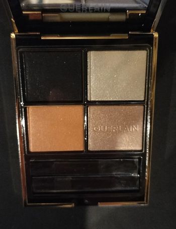 4 ombres à paupières G irisés tons chauds: beige-cuivre-taupe