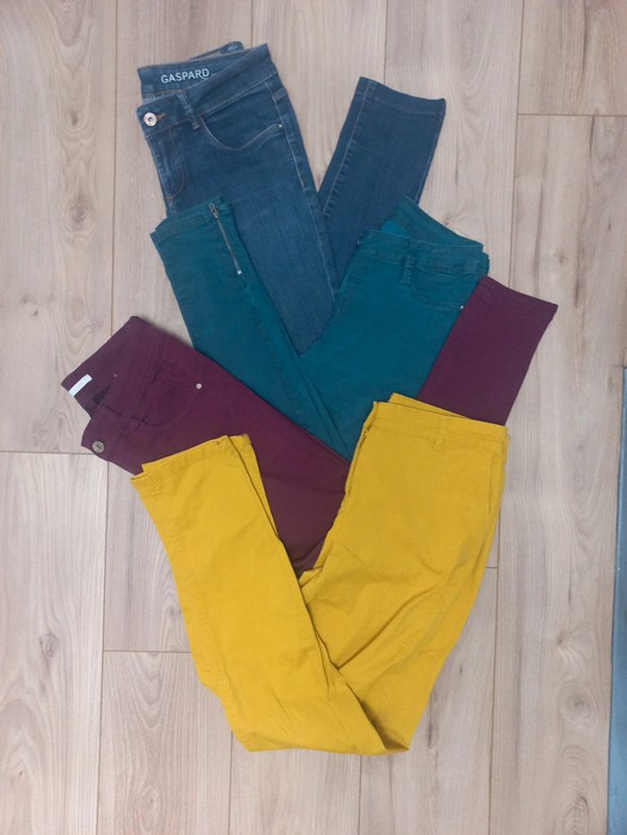 Lot pantalons taille 38