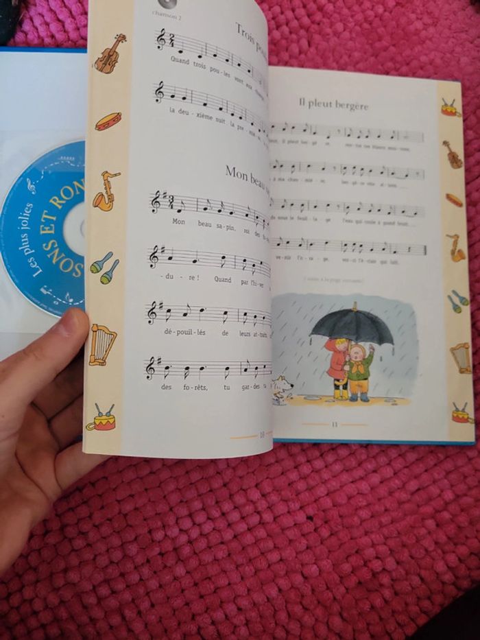 Livre xhanson et ronde avec partition parole et geste - photo numéro 9