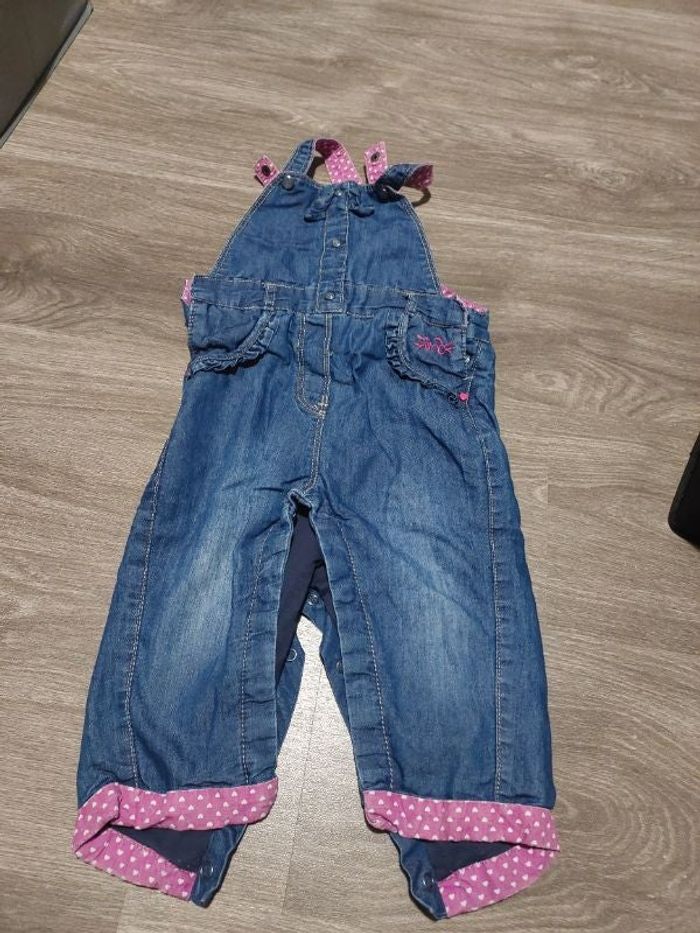 Salopette bébé fille