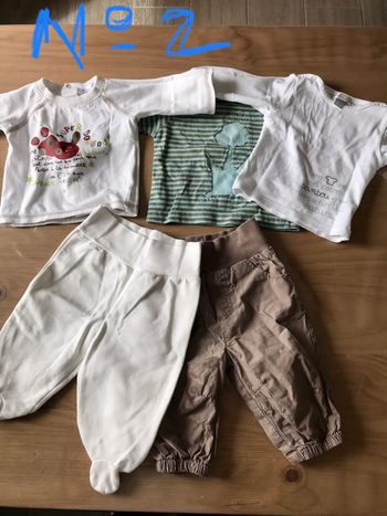 Lot 5 pièces taille 3 mois