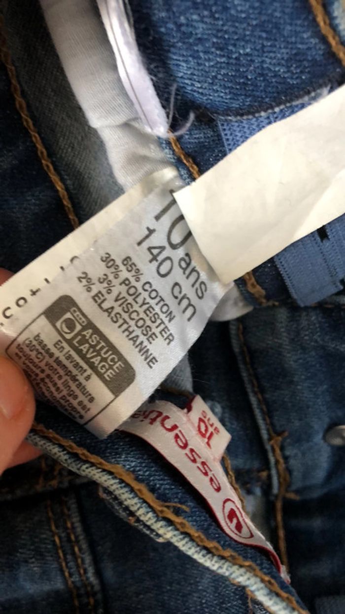 Collection U - jeans garçon 10ans neuf - photo numéro 4