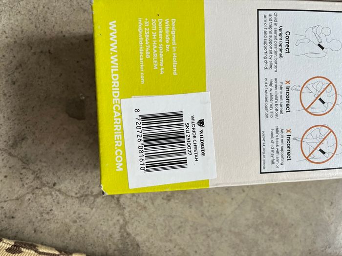 Porte bébé wildride léopard - photo numéro 5