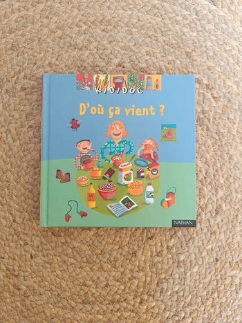 Livre Kididoc d'où ça vient ?