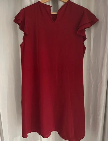 Robe rouge/bordeau