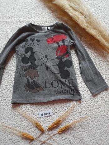 T shirt manche longue 4 ans