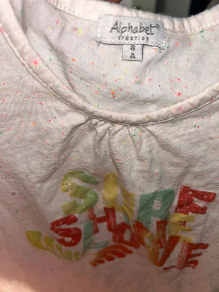 T-shirt alphabet • 8ans - photo numéro 2