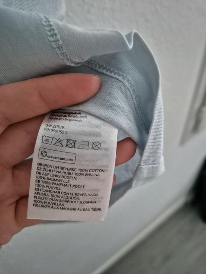 T-shirt bleu H&M - photo numéro 8