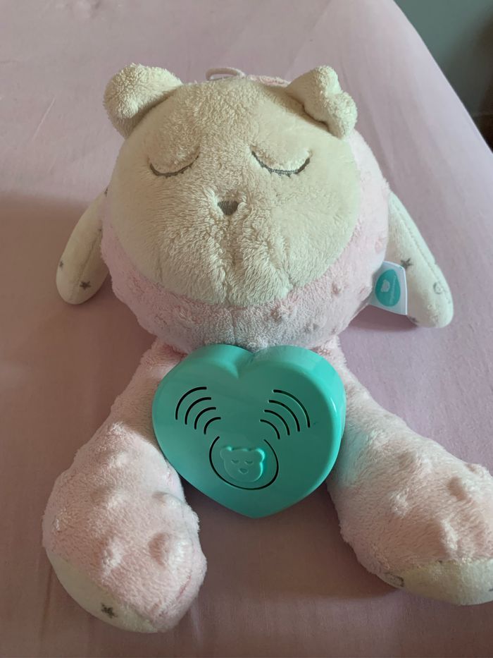Peluche MyHummy Lucas Avec Bruits Blancs Et Capteur De Pleurs - Pour Aider Bébé à S'endormir