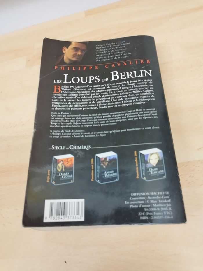 Les loups de Berlin, tome 2 - Le siècle des chimères
Philippe Cavalier - photo numéro 2