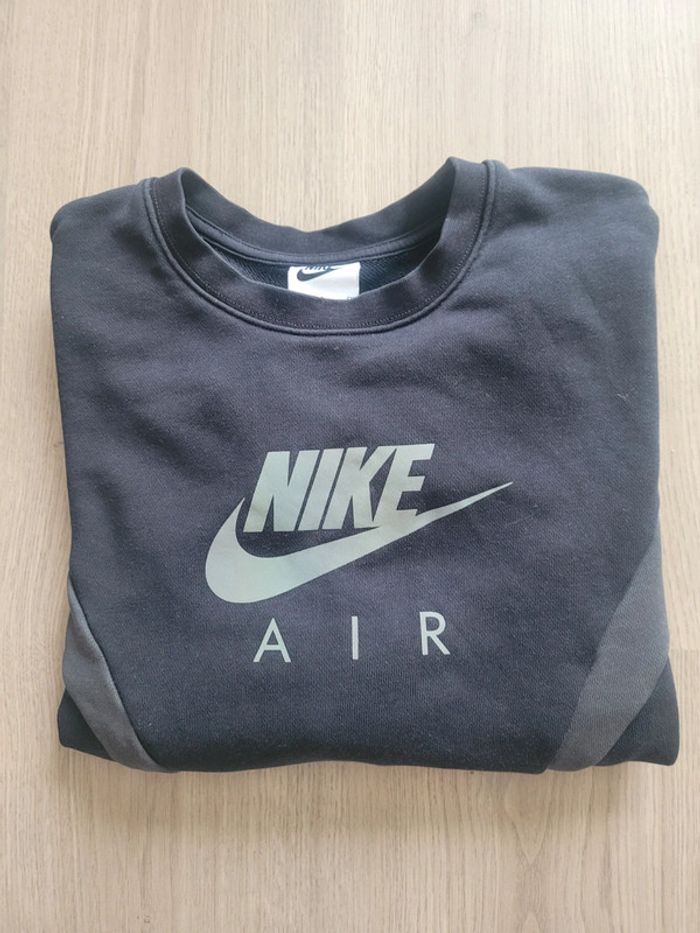 Pull Nike Air enfant noir et gris
