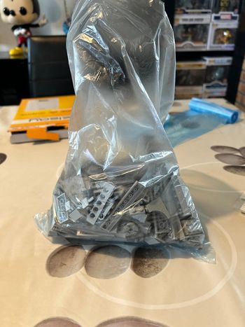 Lot de lego gris clair