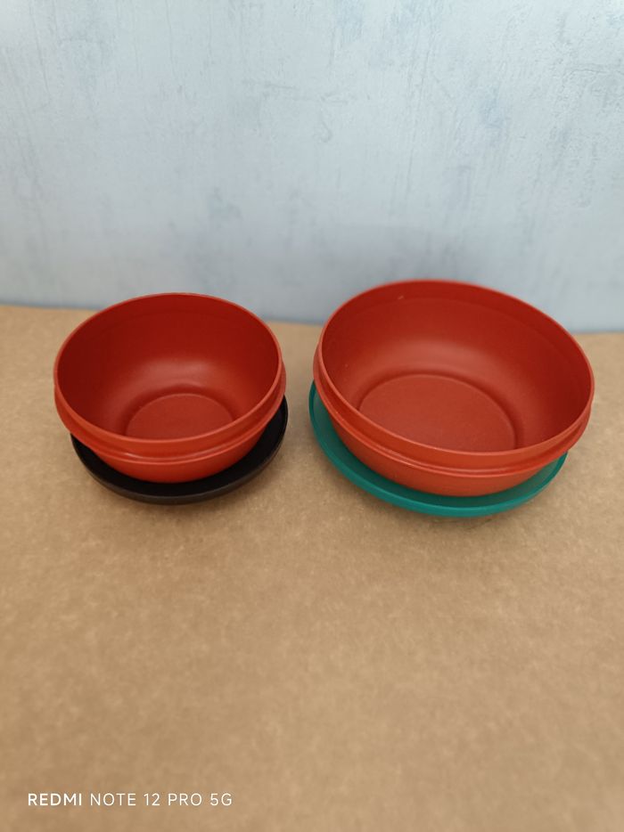 Bols vintage Tupperware ( 400 + 650 ml) - photo numéro 7
