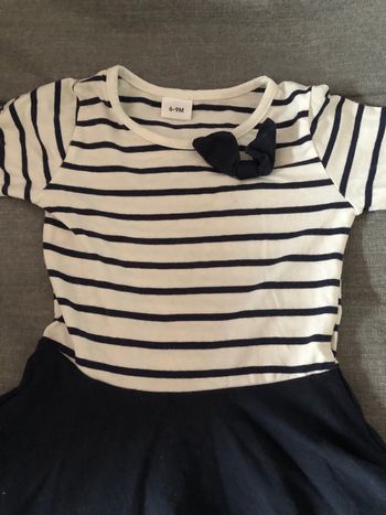 Robe marin 9/12 mois