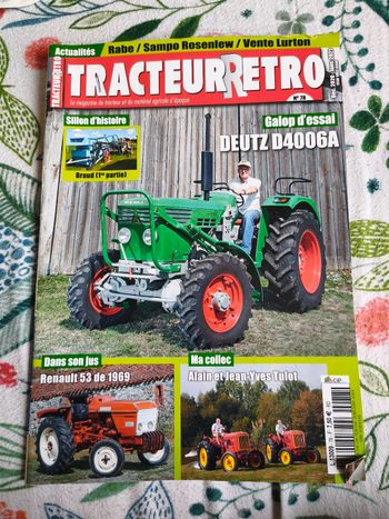 Magazine tracteur