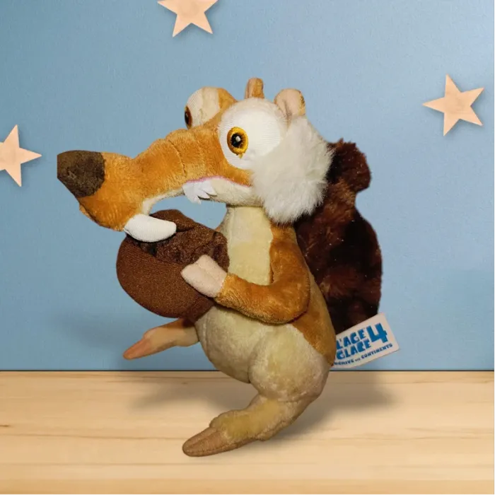 Véritable Scrat l'âge de glace 4