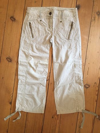 Pantacourt jambes 3/4 femme DDP beige