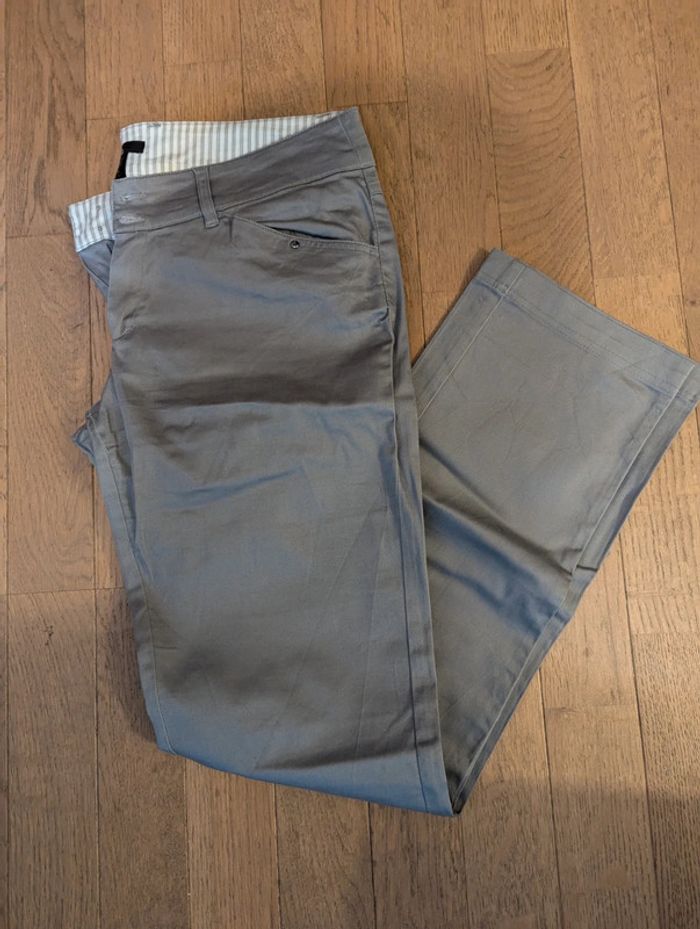 Pantalon taupe Mango