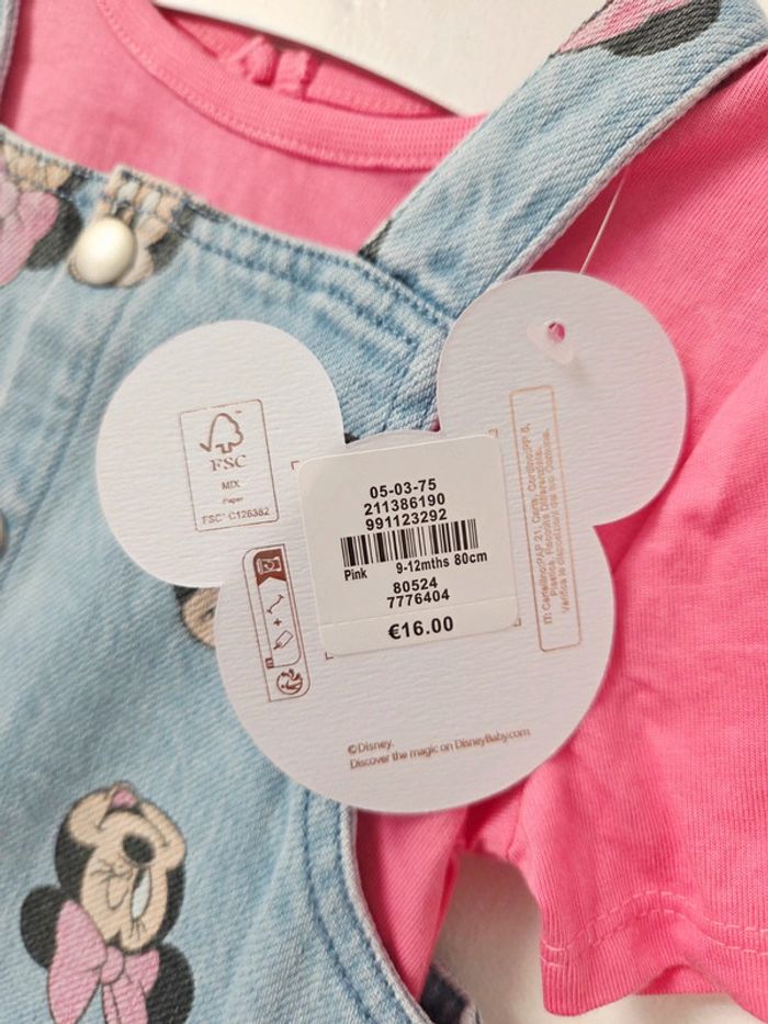Bel ensemble Minnie Disney 9/12 mois - photo numéro 7