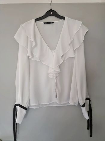Chemisier blanc - Zara - Taille M