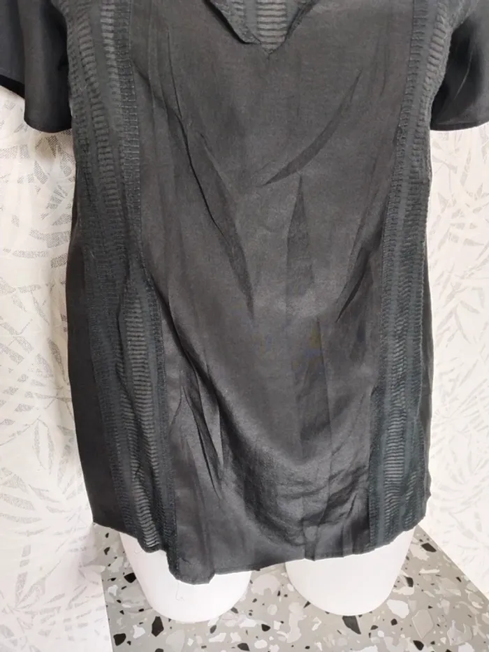 Joli haut ou blouse femme marque Cotélac taille S 36 - photo numéro 3