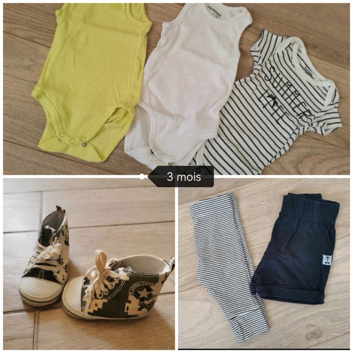 Lot garçon 3 mois