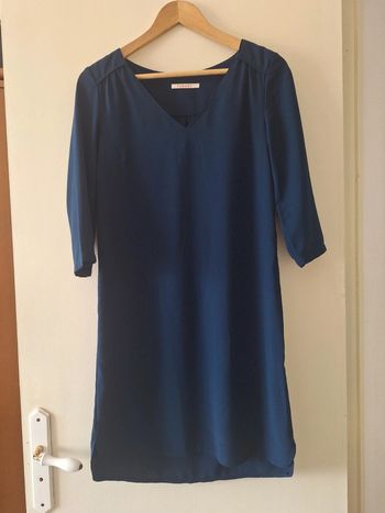 Robe bleu foncé Camaïeu taille petit 38