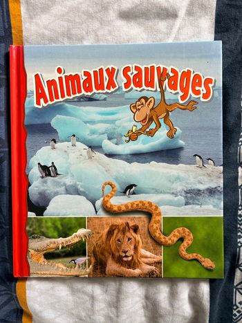📚 Livre enfant Animaux sauvages – Cerf-Volant – TBE