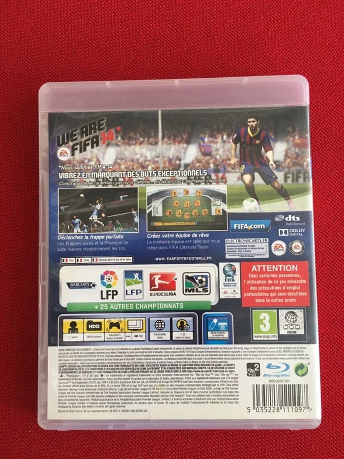 PlayStation 3 FIFA 14 - photo numéro 2