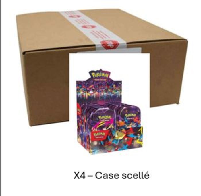 [Précommande] POKÉMON CASE - X4 DISPLAY 10 MINI TINS ME01 - FR - NEUF & SCELLÉ.